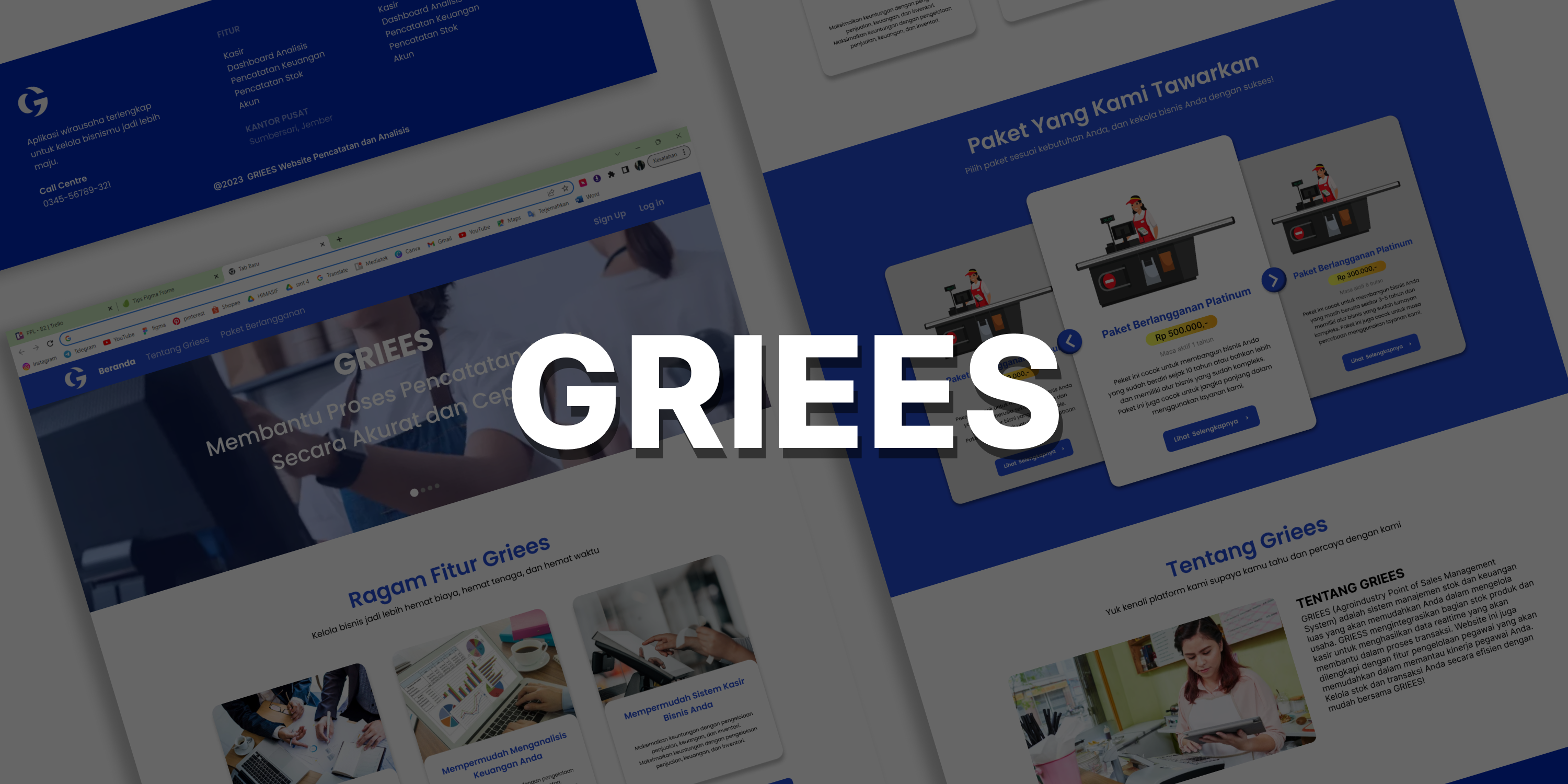 landing page